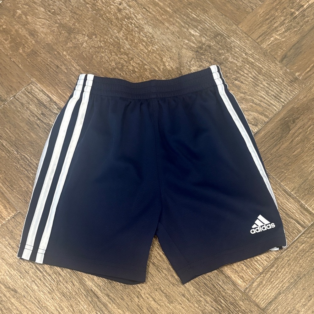 Adidas Kids Navy Athletic Shorts
